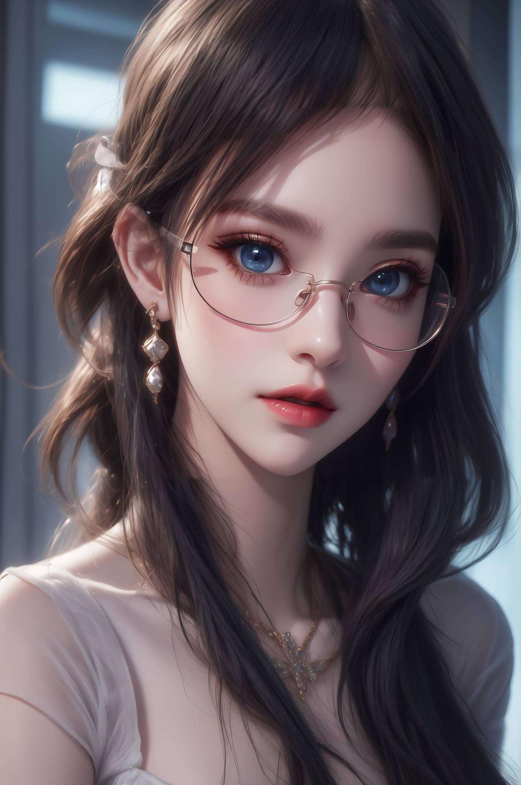 巴巴塔眼神深邃绿色清新