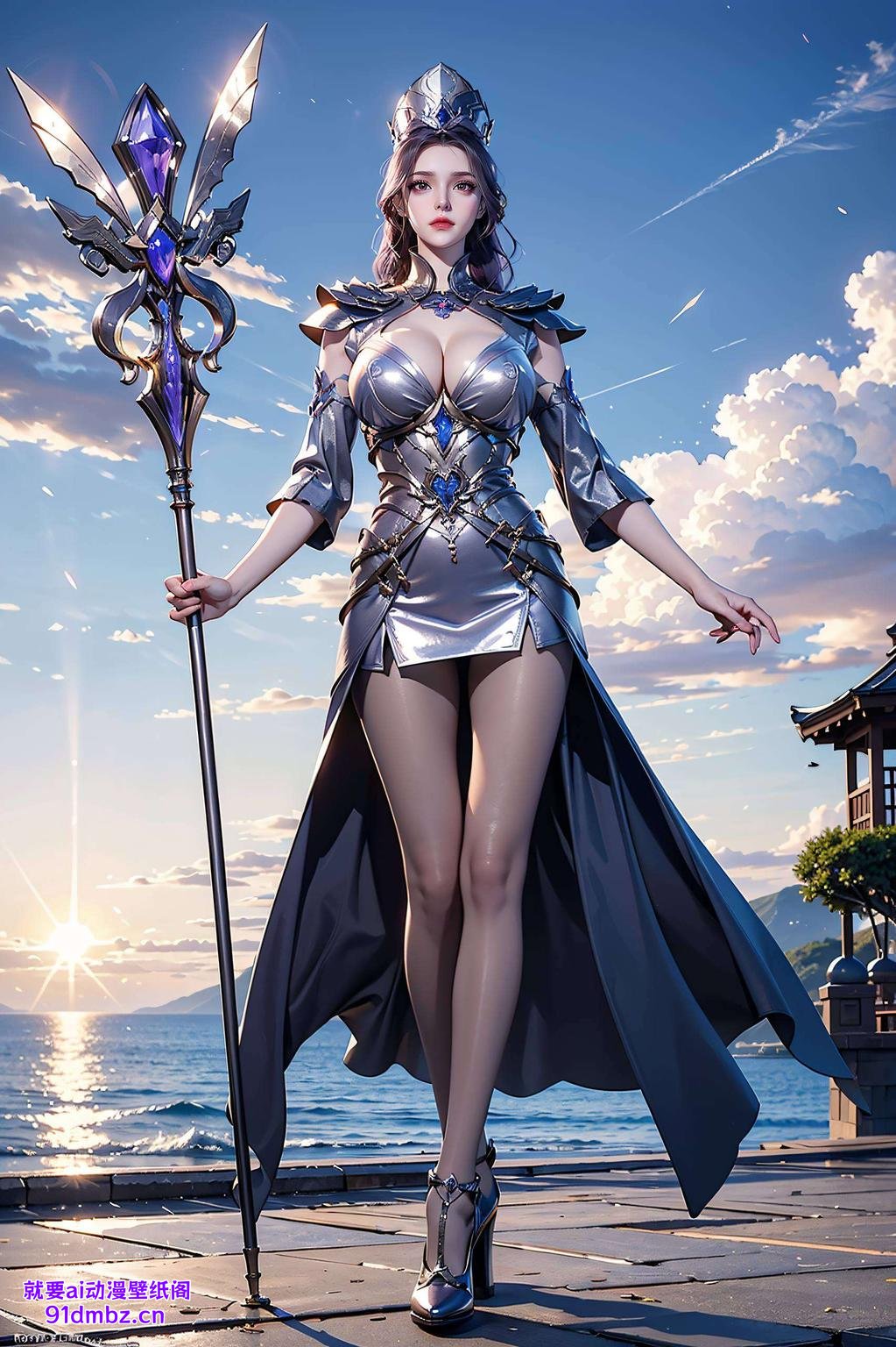 斗罗大陆迷们看过来！免费下载动静之间的比比东古风壁纸电脑桌面瞬间变身古风画卷