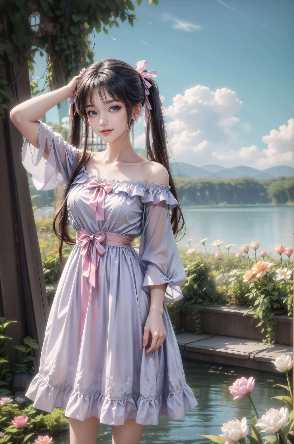 快来感受这份唯美吧！动漫版绘制