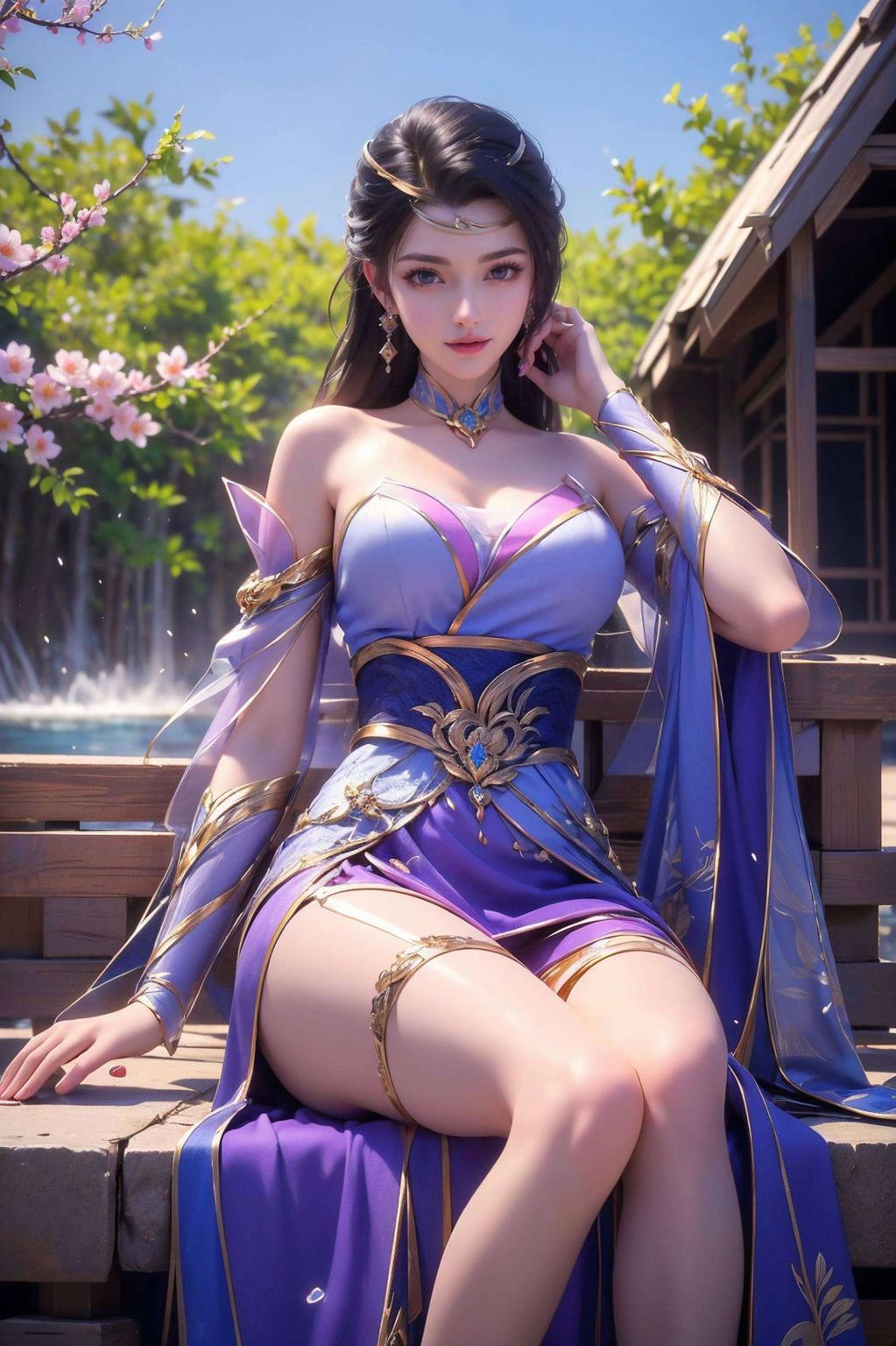 🌸 快来下载让你的手机瞬间变身古风美人！✨