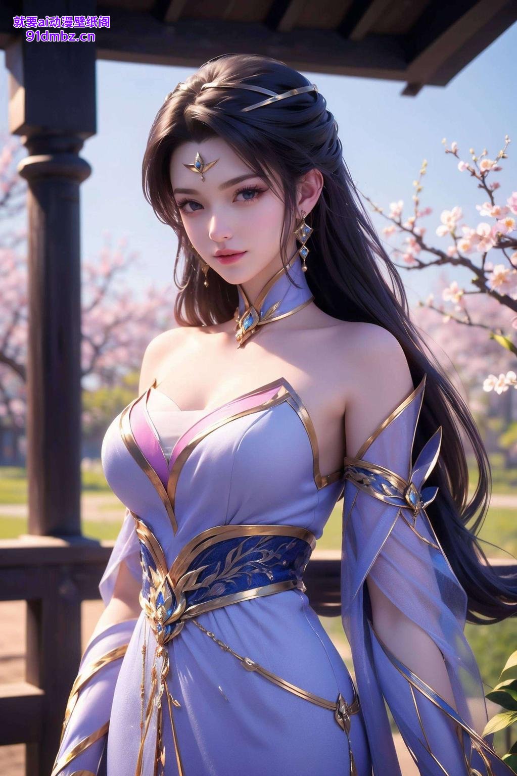 桌面灵动如画楚灵玉风采尽显！高清4K壁纸