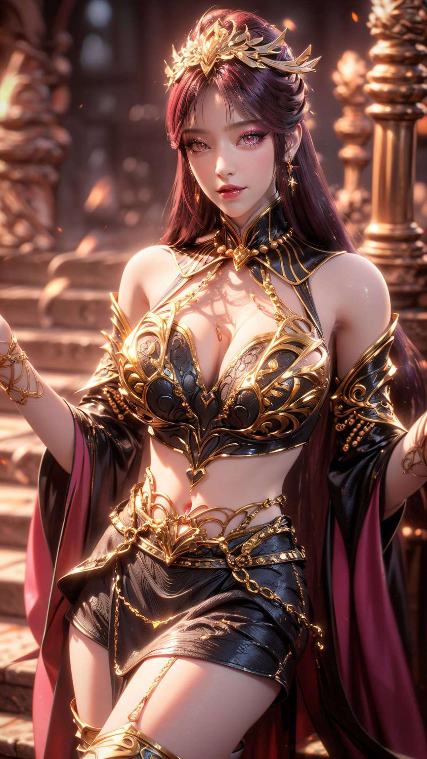 这二次元壁纸简直美爆了！高清画质下动漫壁纸女毒血夫人的神秘气质尽显