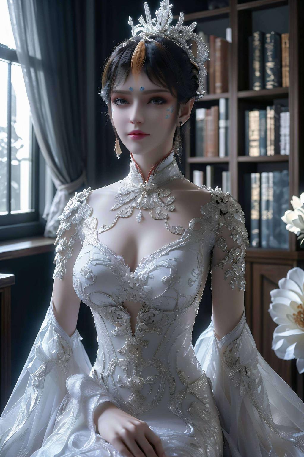 你看她脸红的那一刻特别适合安卓手机！这款壁纸以简洁风格为主