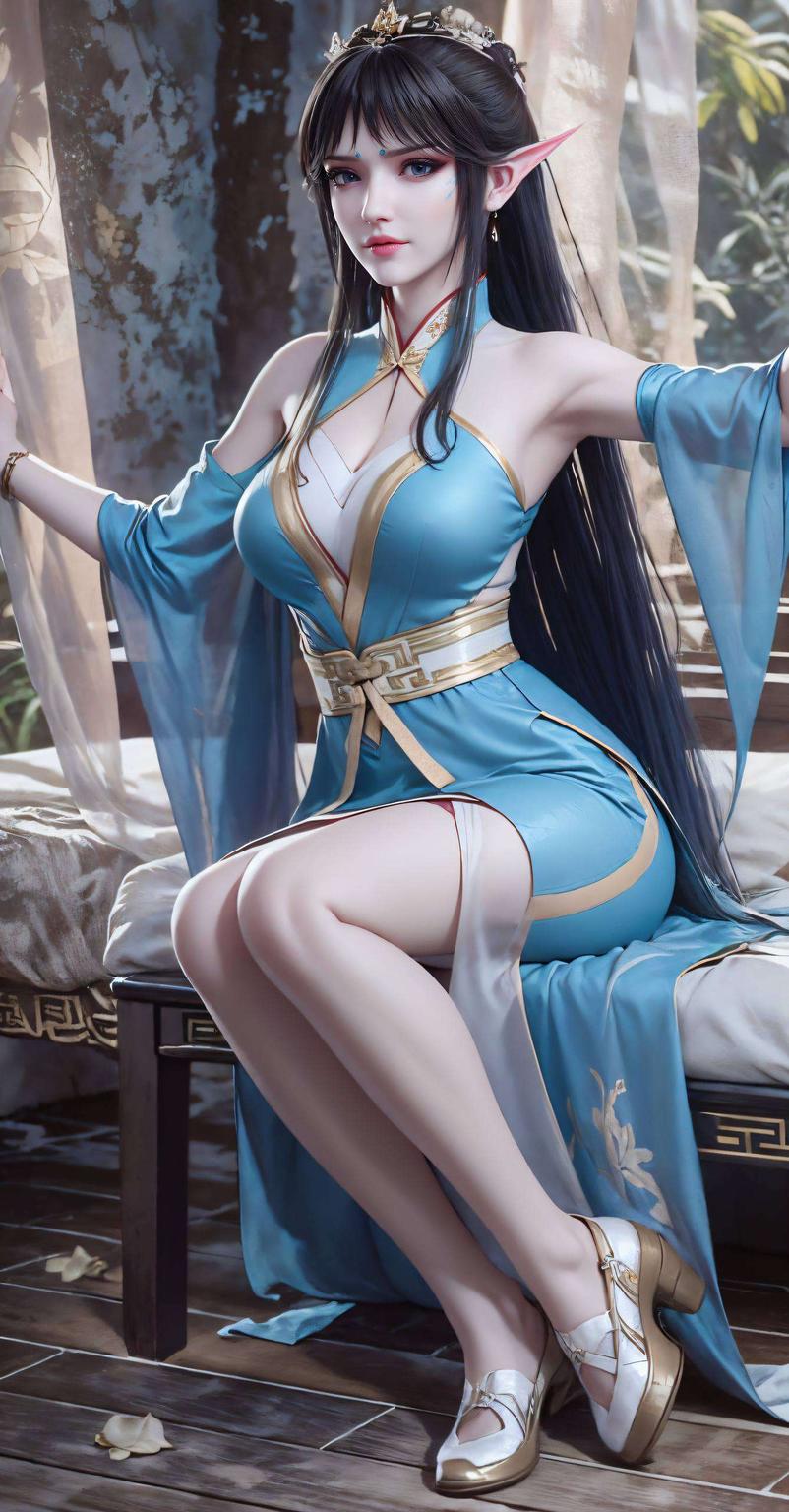 专为凤清儿打造！横版设计清丽脱俗