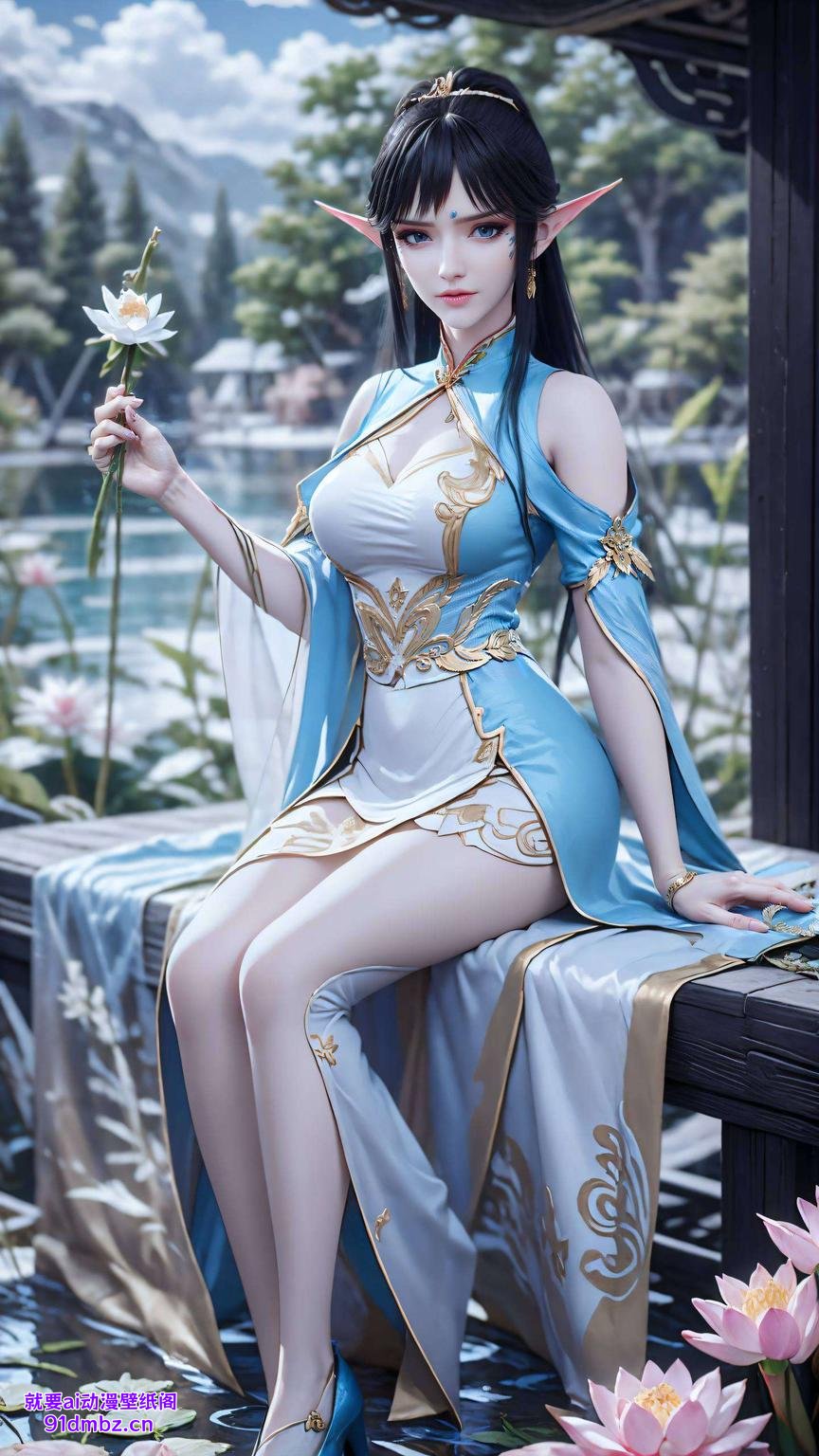 动态效果流畅这位小姐姐不仅人美