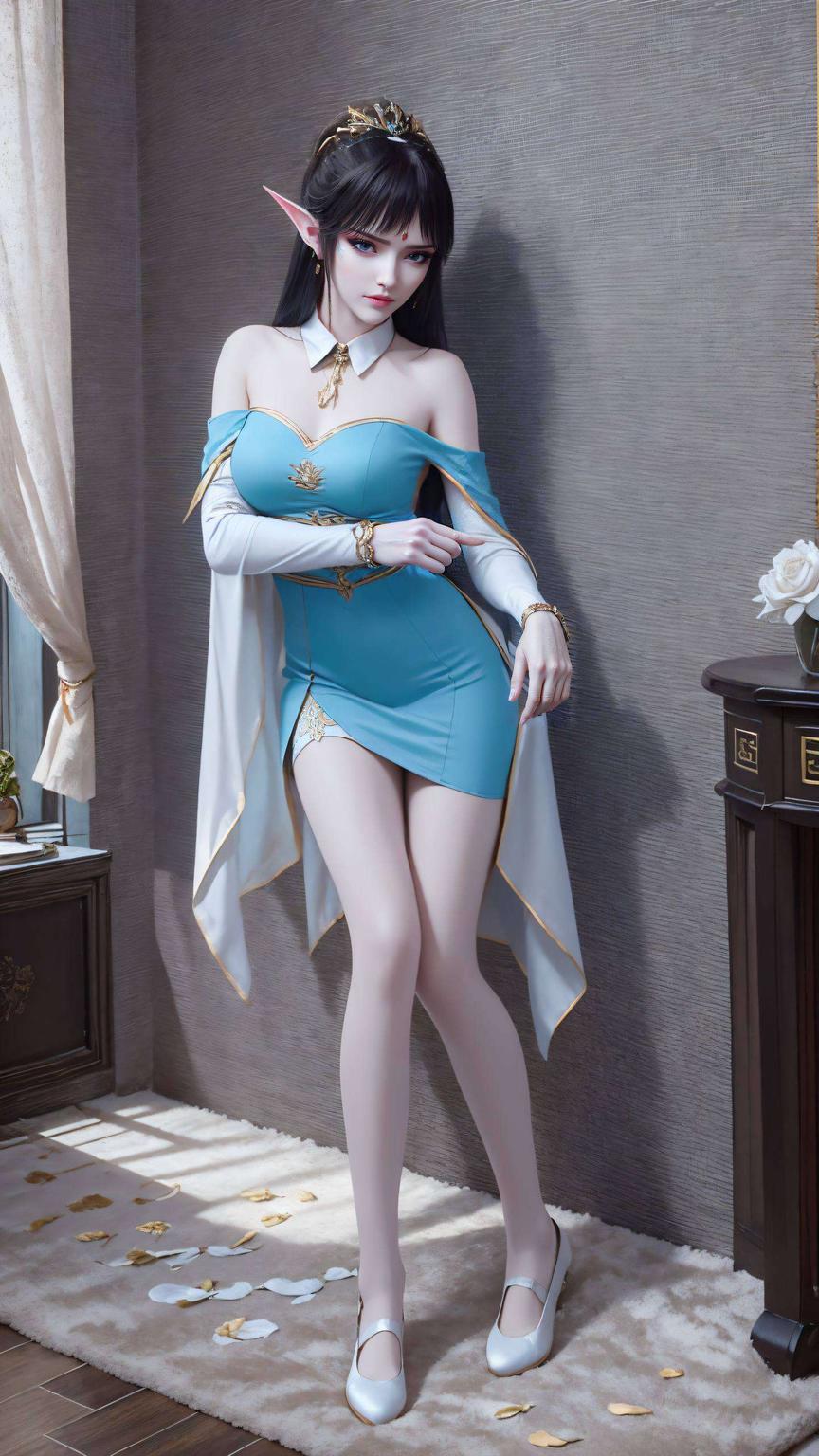 今天给大家带来一款超可爱的电脑壁纸！正面是凤清儿那双清澈的大眼睛简直萌化人心