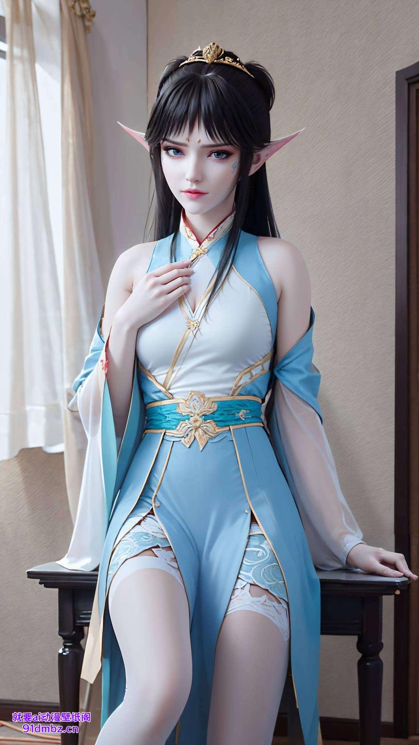 画面中的她笑得如花浪漫氛围满分