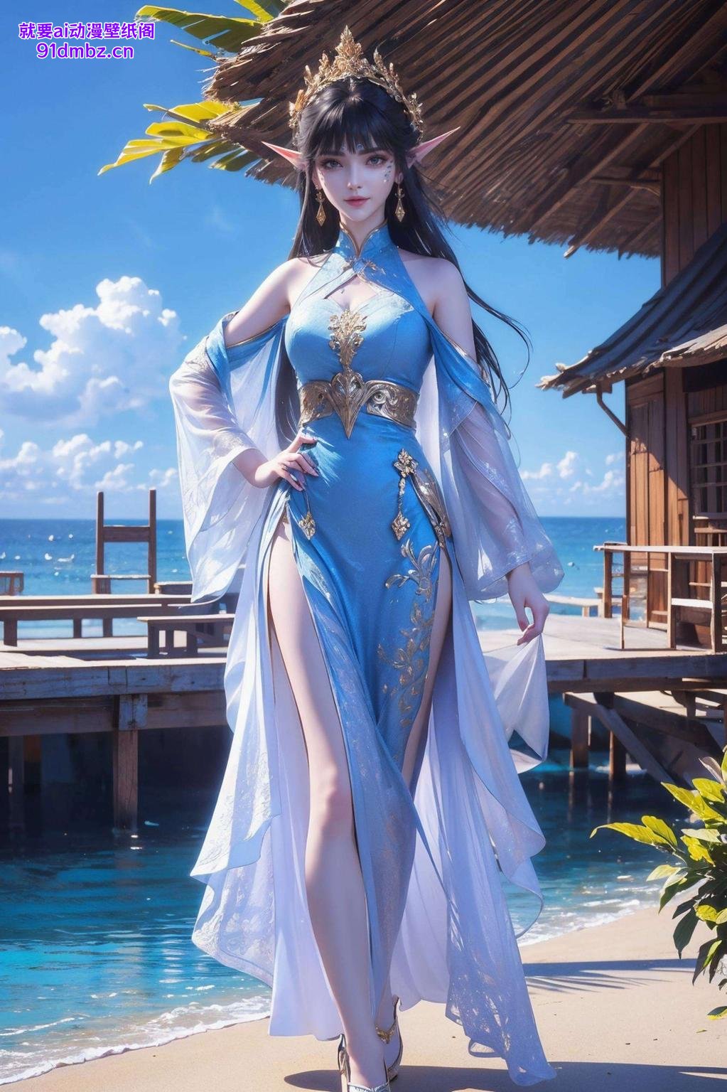 各位！今天给大家带来一组专集免费壁纸包特别适合平板哦！看这可爱的凤清儿