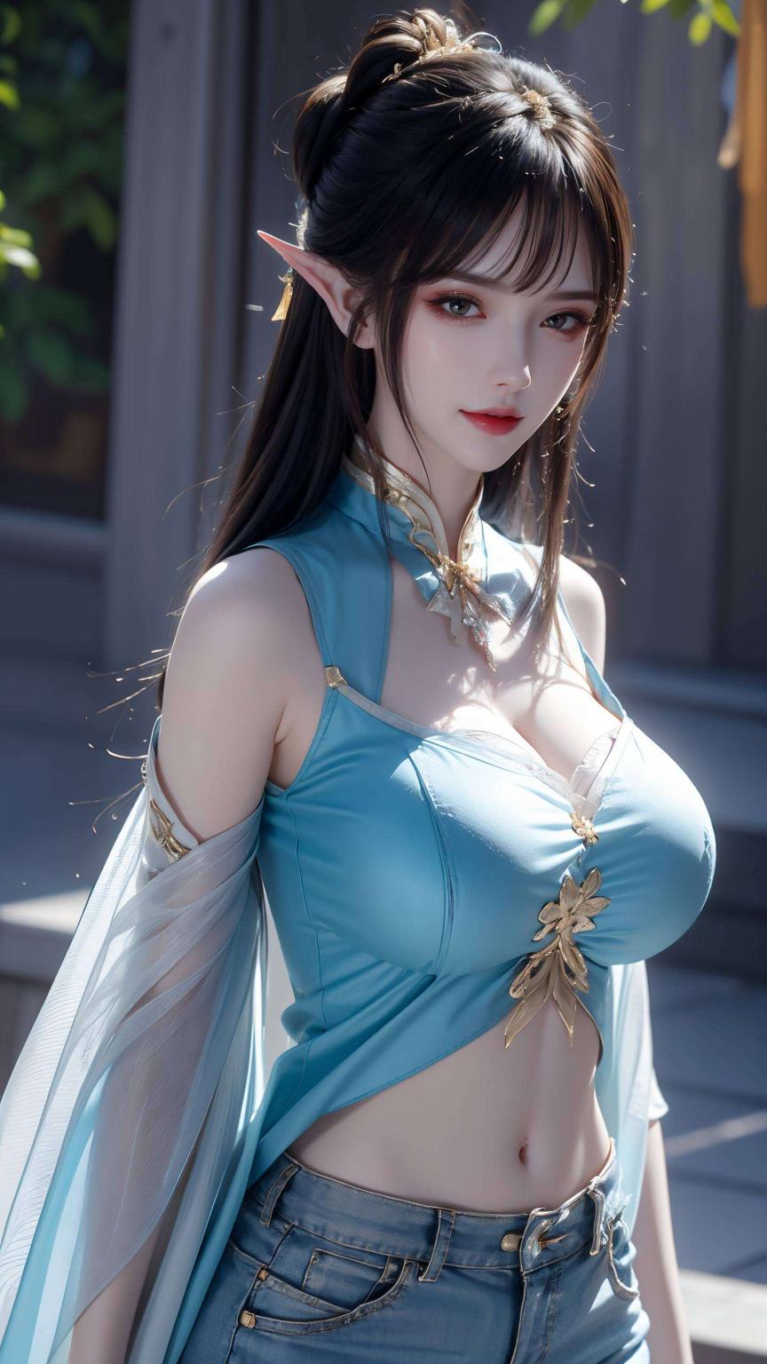 我们的主角凤清儿实况壁纸英姿飒爽