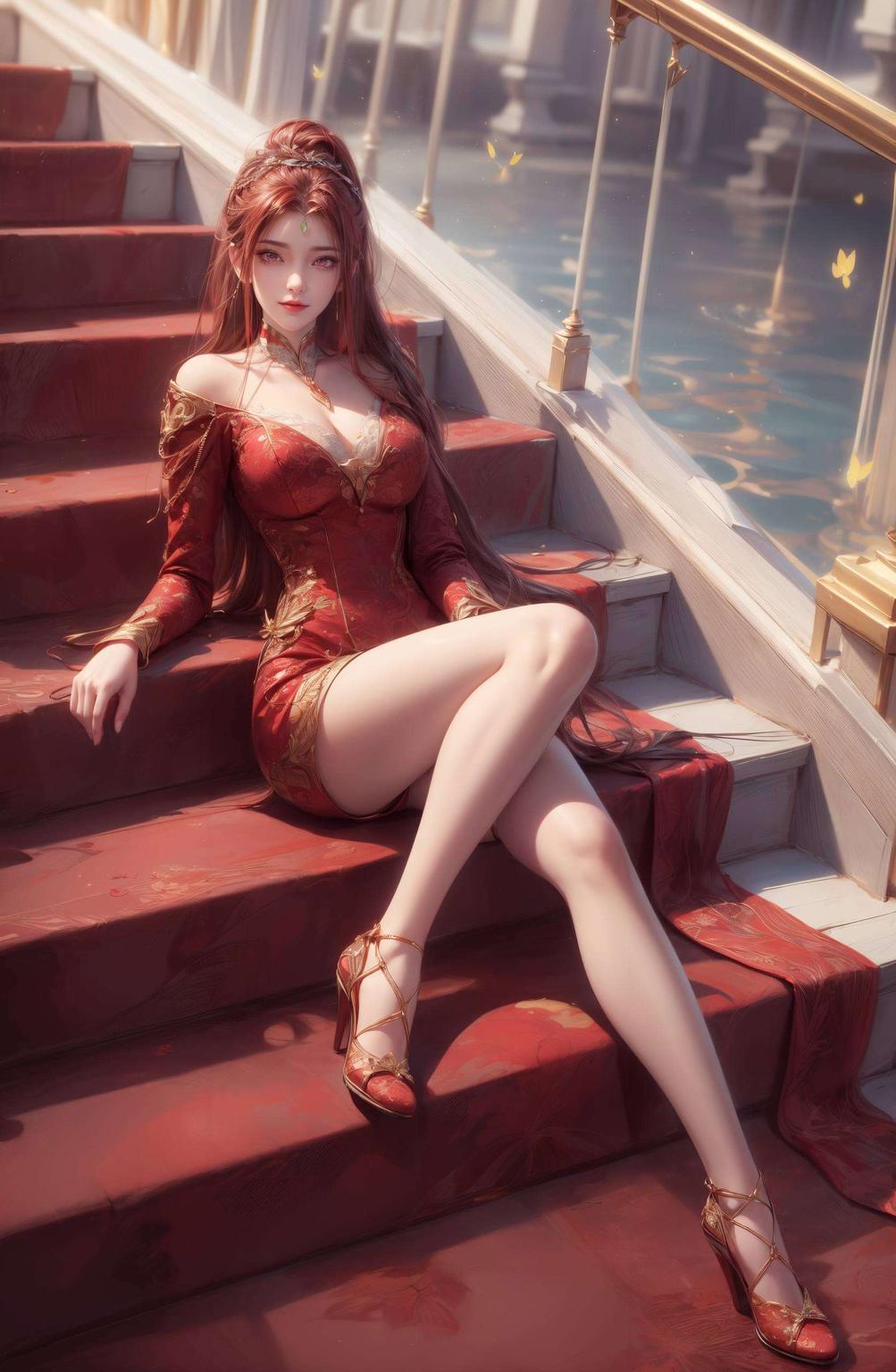 红凰女神翩翩起舞高清画质点亮屏幕