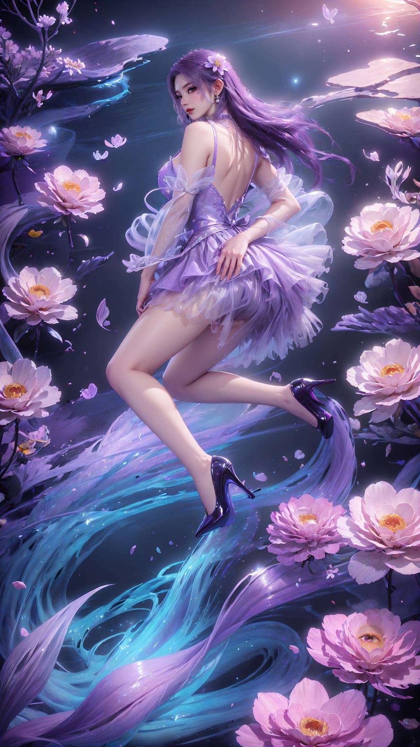 火灵儿翩翩舞横屏展现二次元魅力