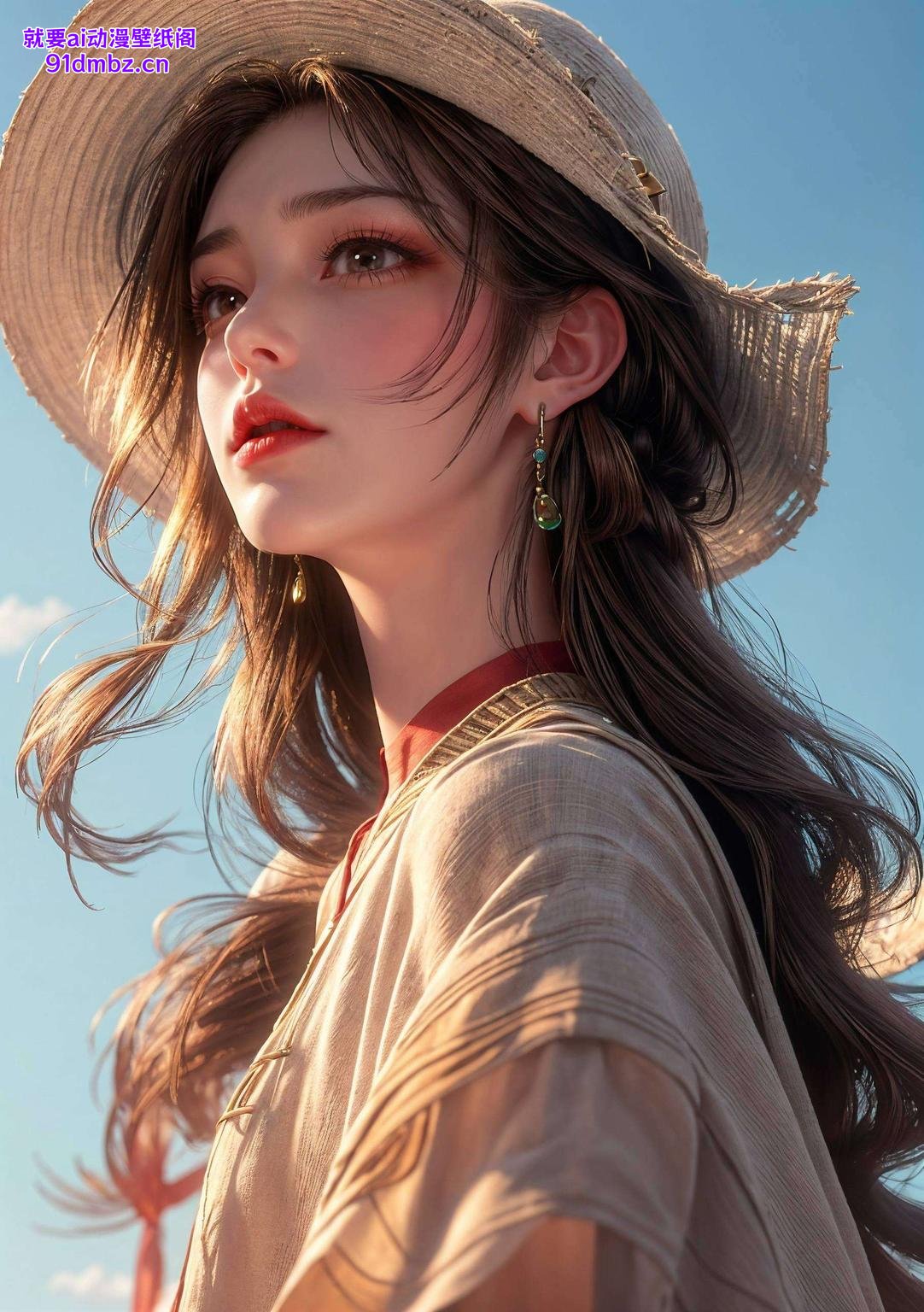 穿梭古风画卷壁纸描绘细腻