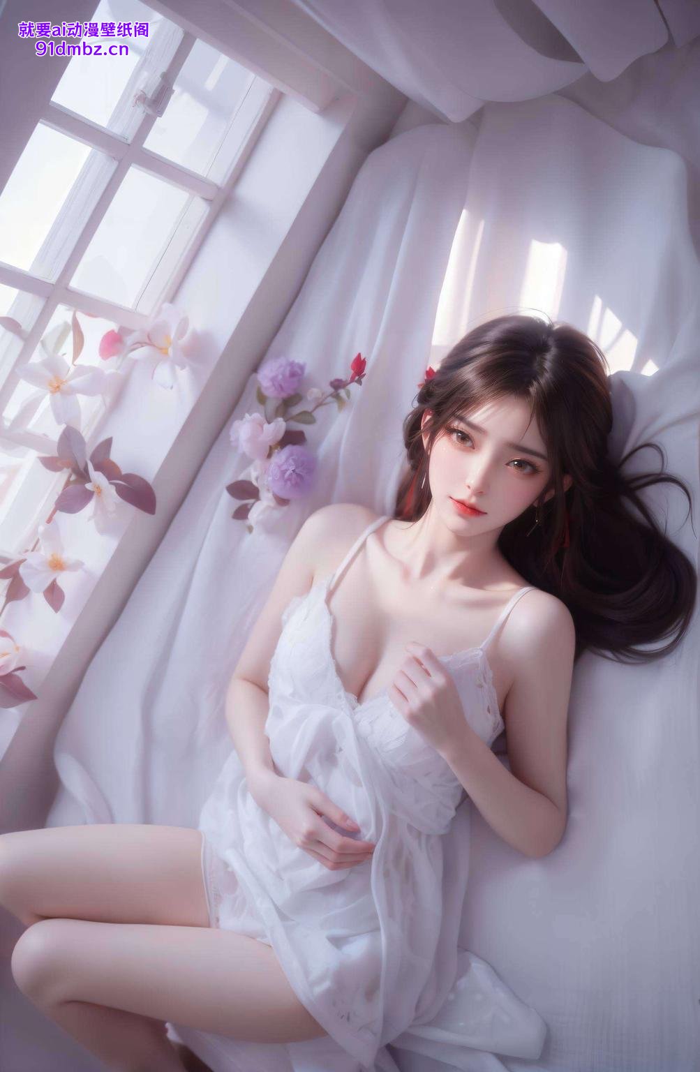 iPhone锁屏尽显仙韵护眼色彩温柔相伴