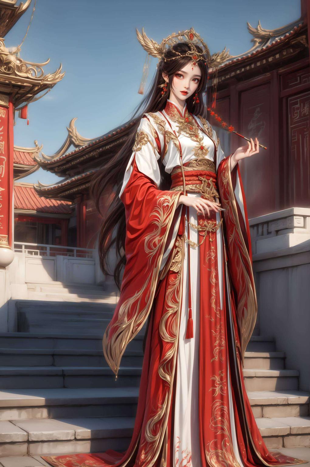 护眼又养眼！高清锁屏火灵儿与荒壁纸