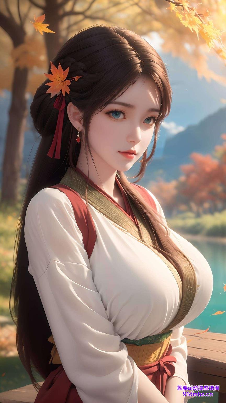 高清锁屏火灵儿壁纸