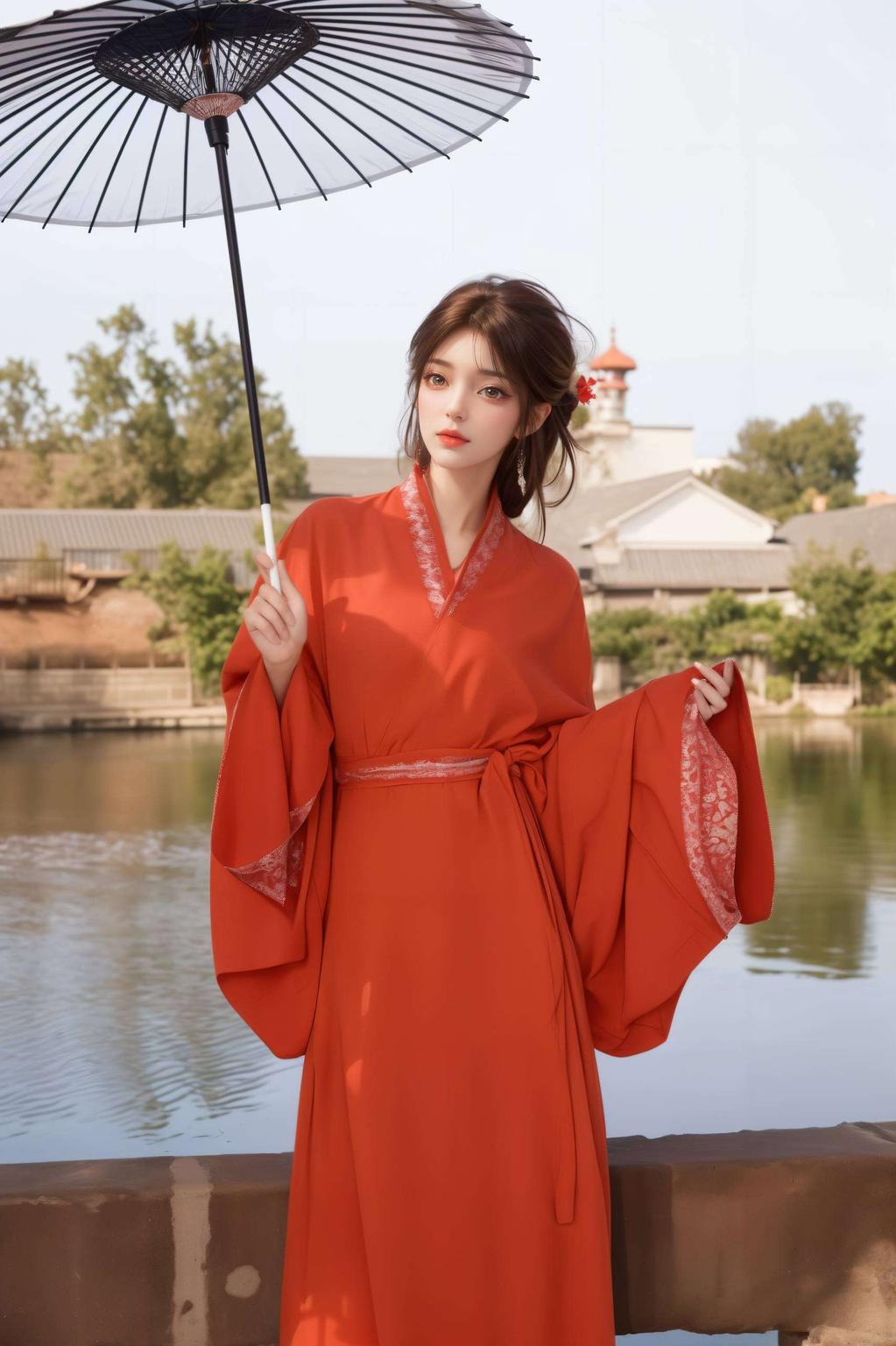 火灵儿高清壁纸祈福装细腻光影捕捉每一细节