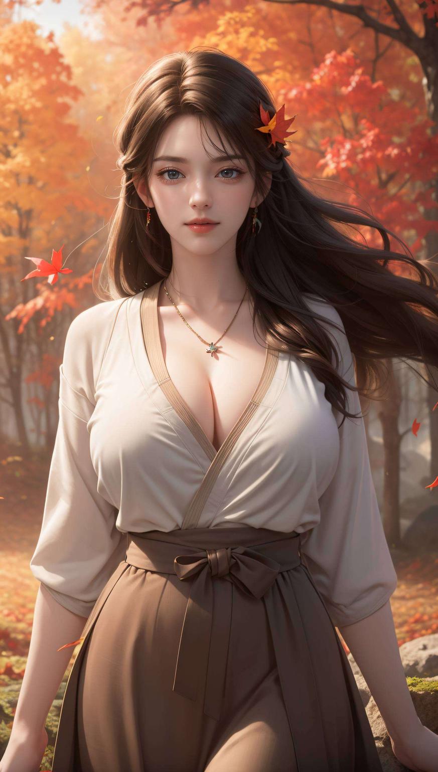 宛如画中行走的精灵细腻笔触