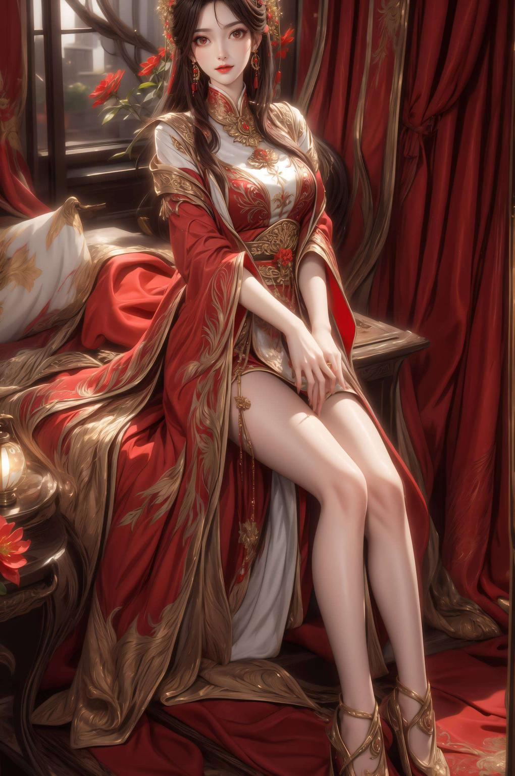 火灵儿绘画映眼前高清壁纸美无边