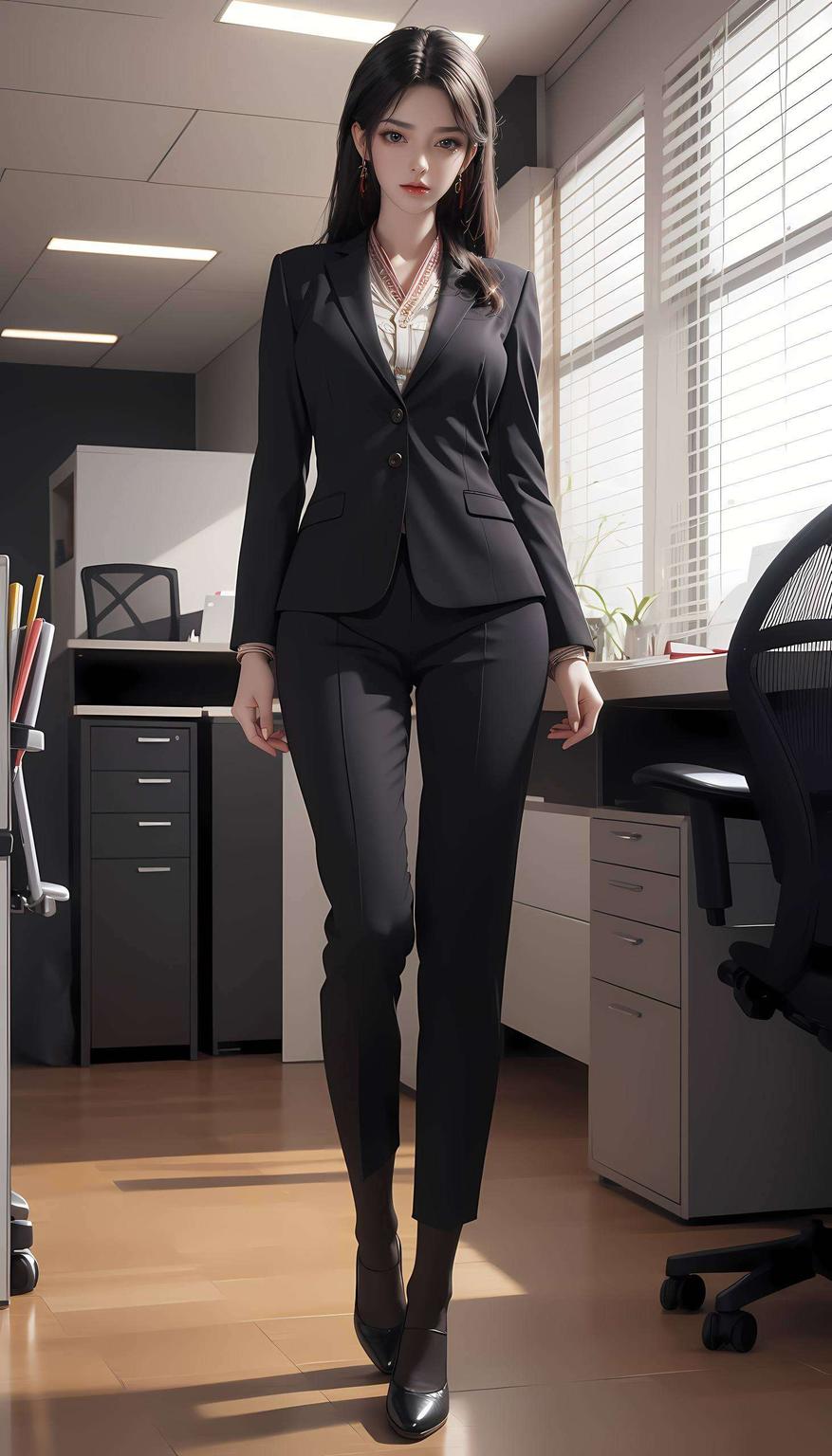 简约的线条凸显火灵儿的灵动与俏皮