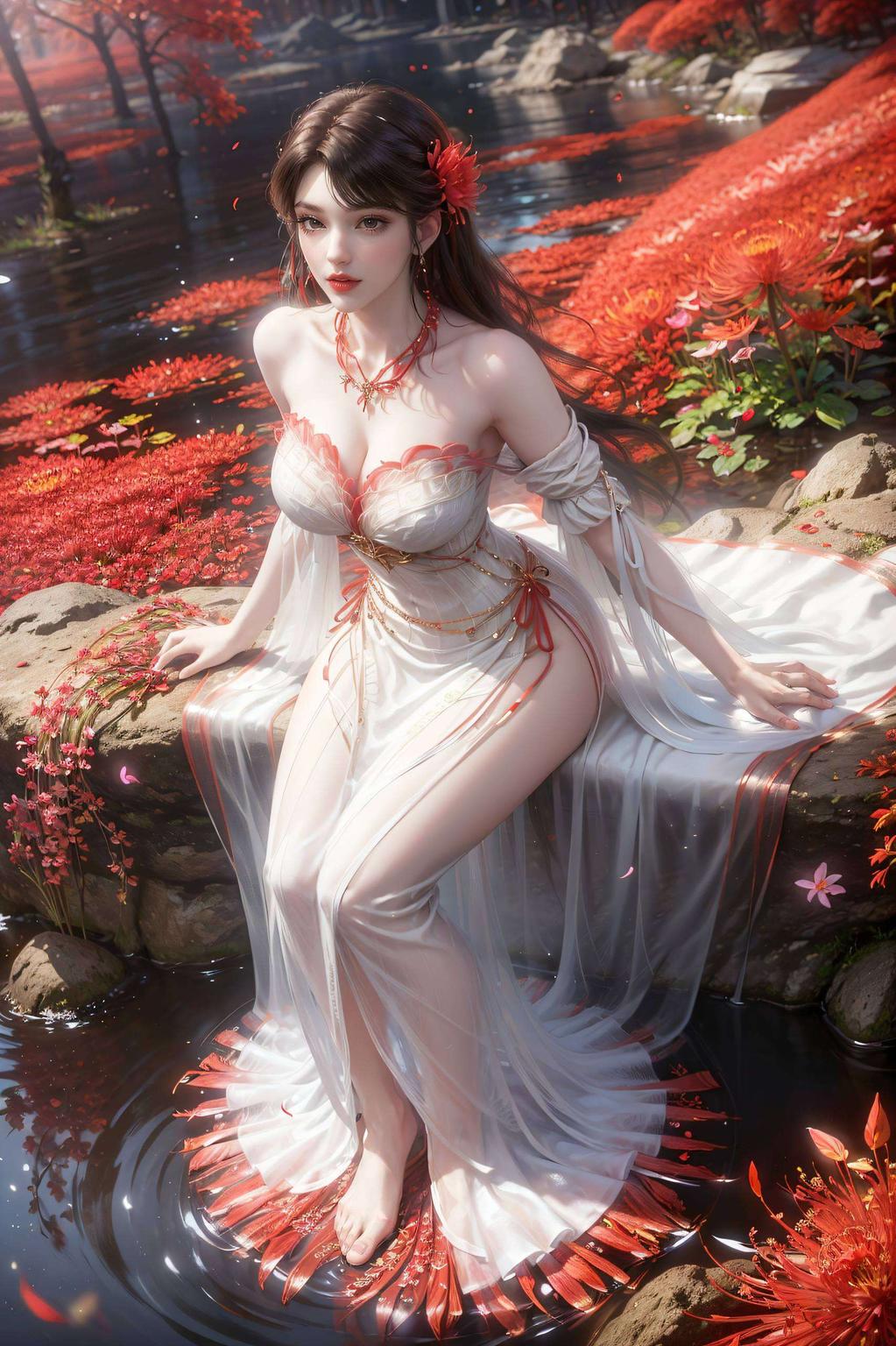 点亮桌面火灵儿灵动身影