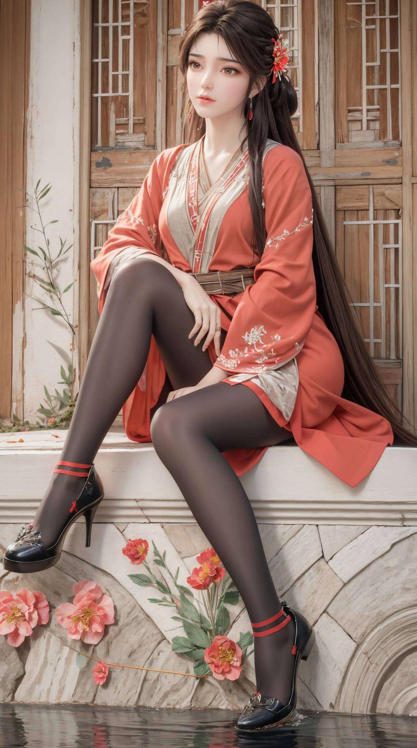 炫彩光影映照她的灵动魅力护眼又养眼