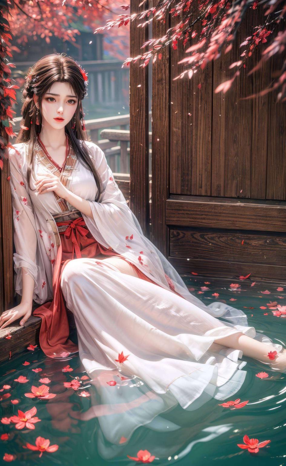 色彩鲜艳火灵儿灵动可爱