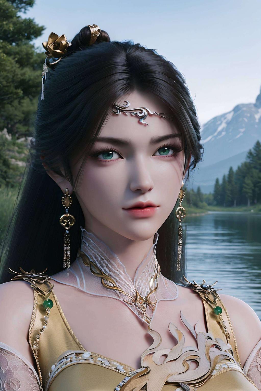 完美像素呈现金瓶儿夏装清新亮相