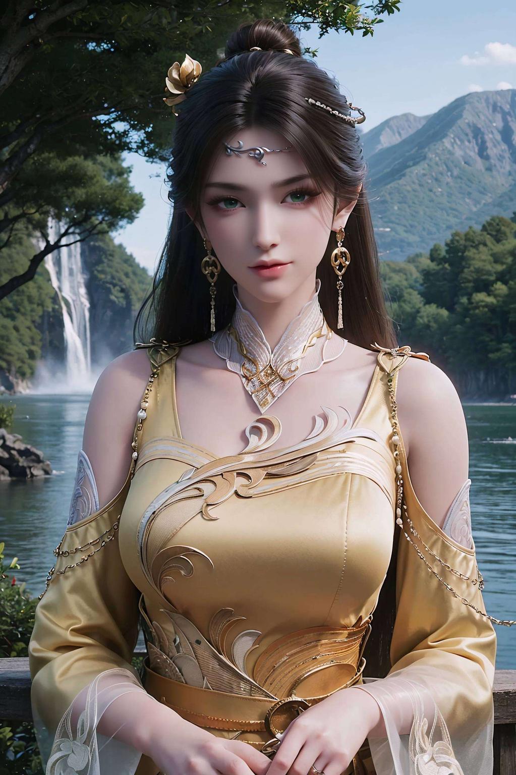 细节精致得令人惊叹！高清全屏展现金瓶儿4k壁纸