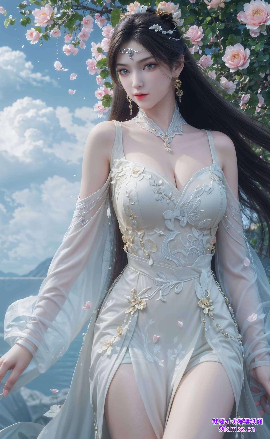 感受静谧与忧伤的交融金瓶儿御姐动态壁纸