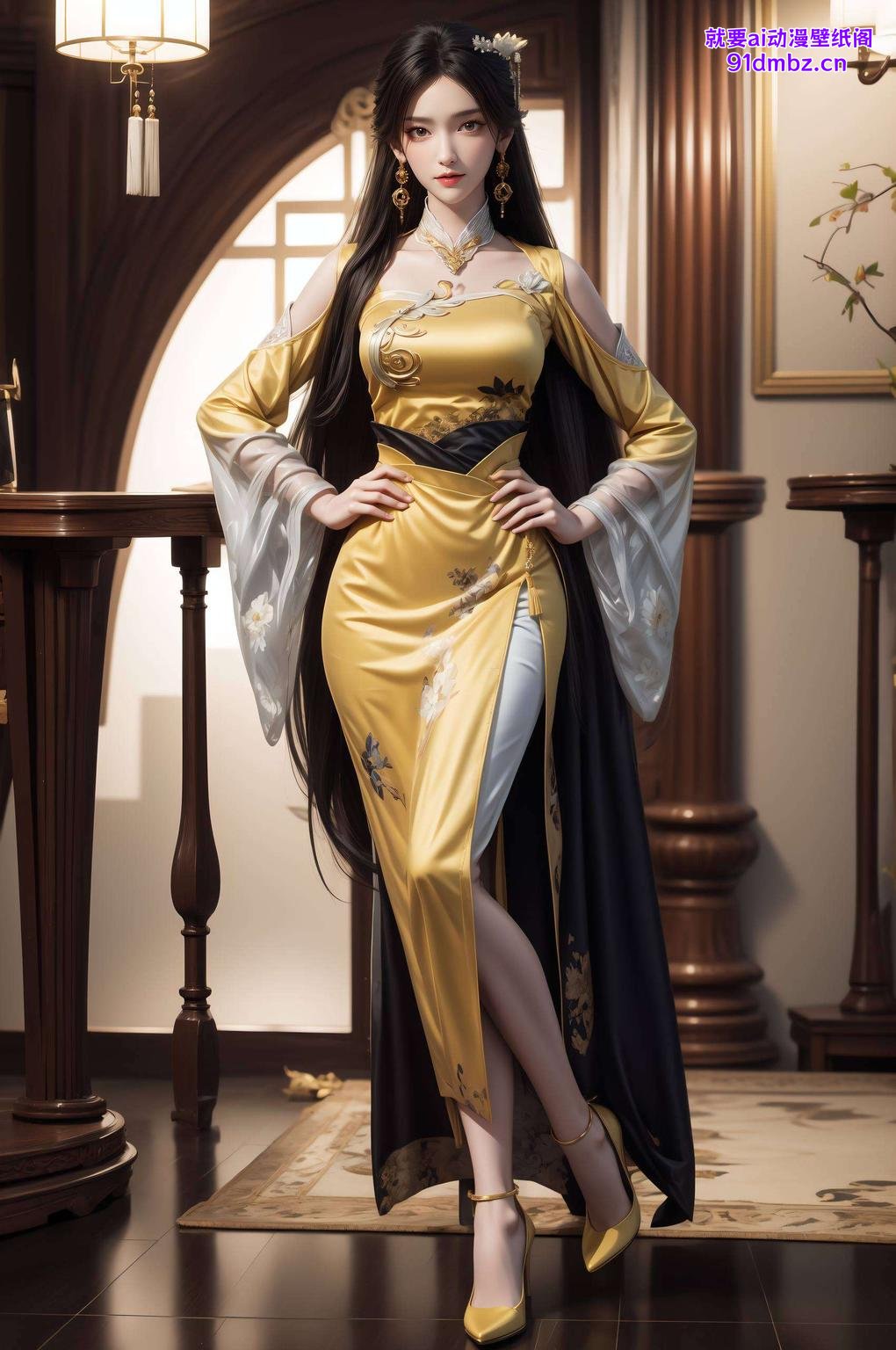 美得让人心动！这壁纸金瓶儿身材壁纸