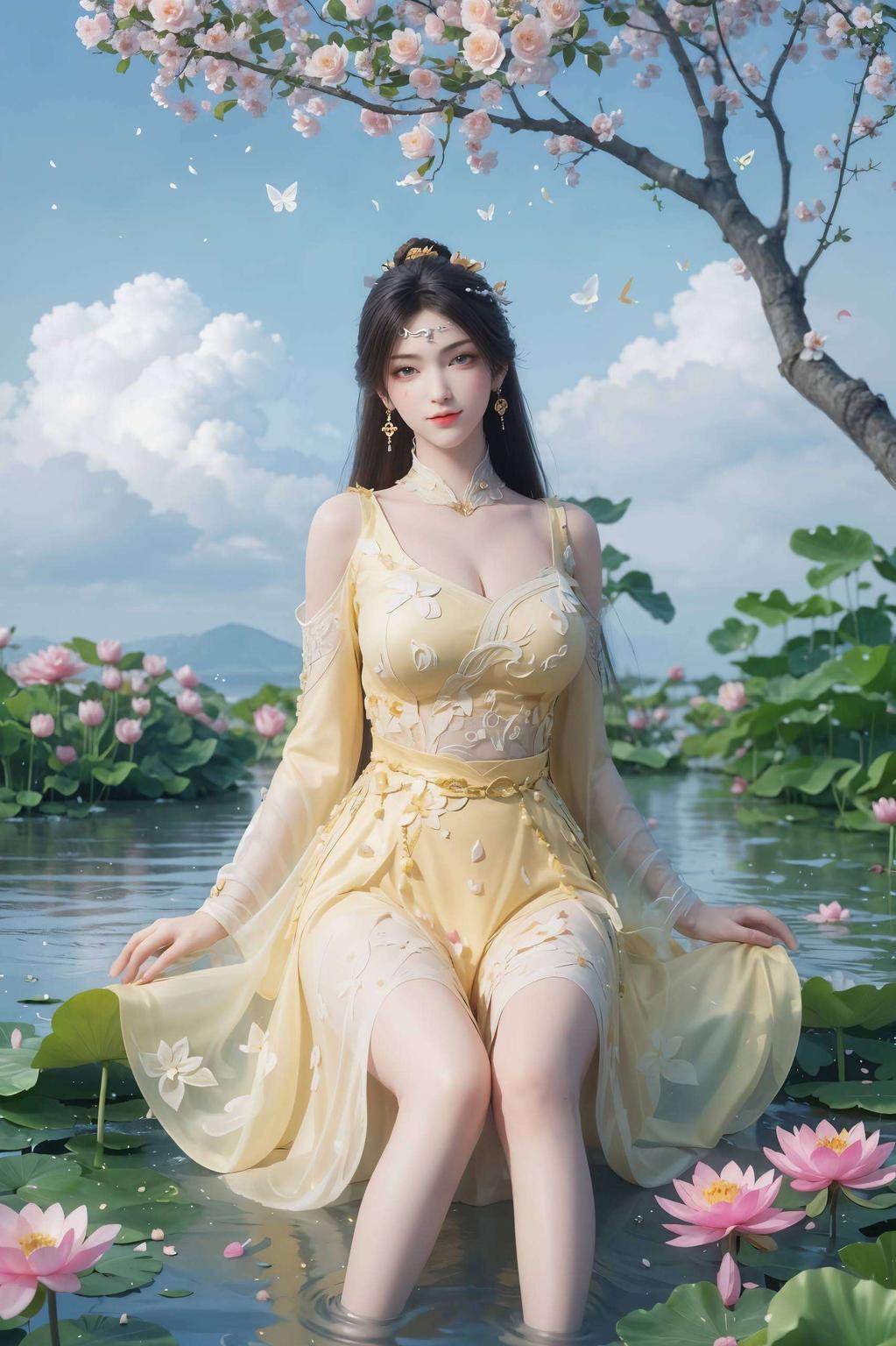 金瓶儿平板壁纸高清细腻