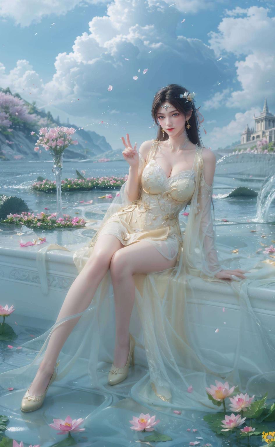 金瓶儿泪洒全身温柔哭泣之美