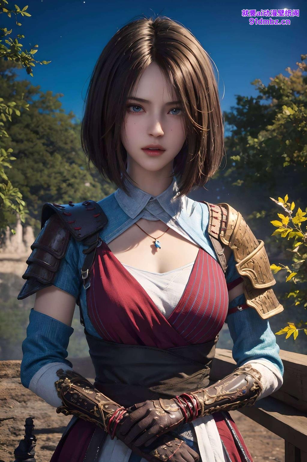 姬如雪高清壁纸AI细腻如雪