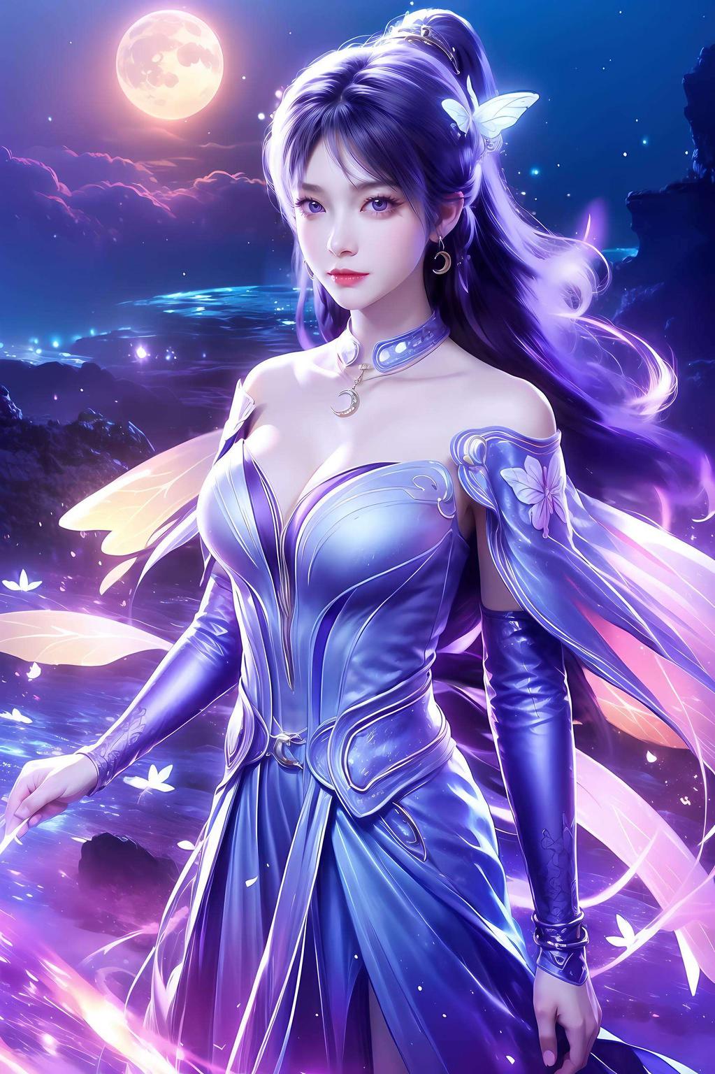 护眼又养眼姬紫月的美眸