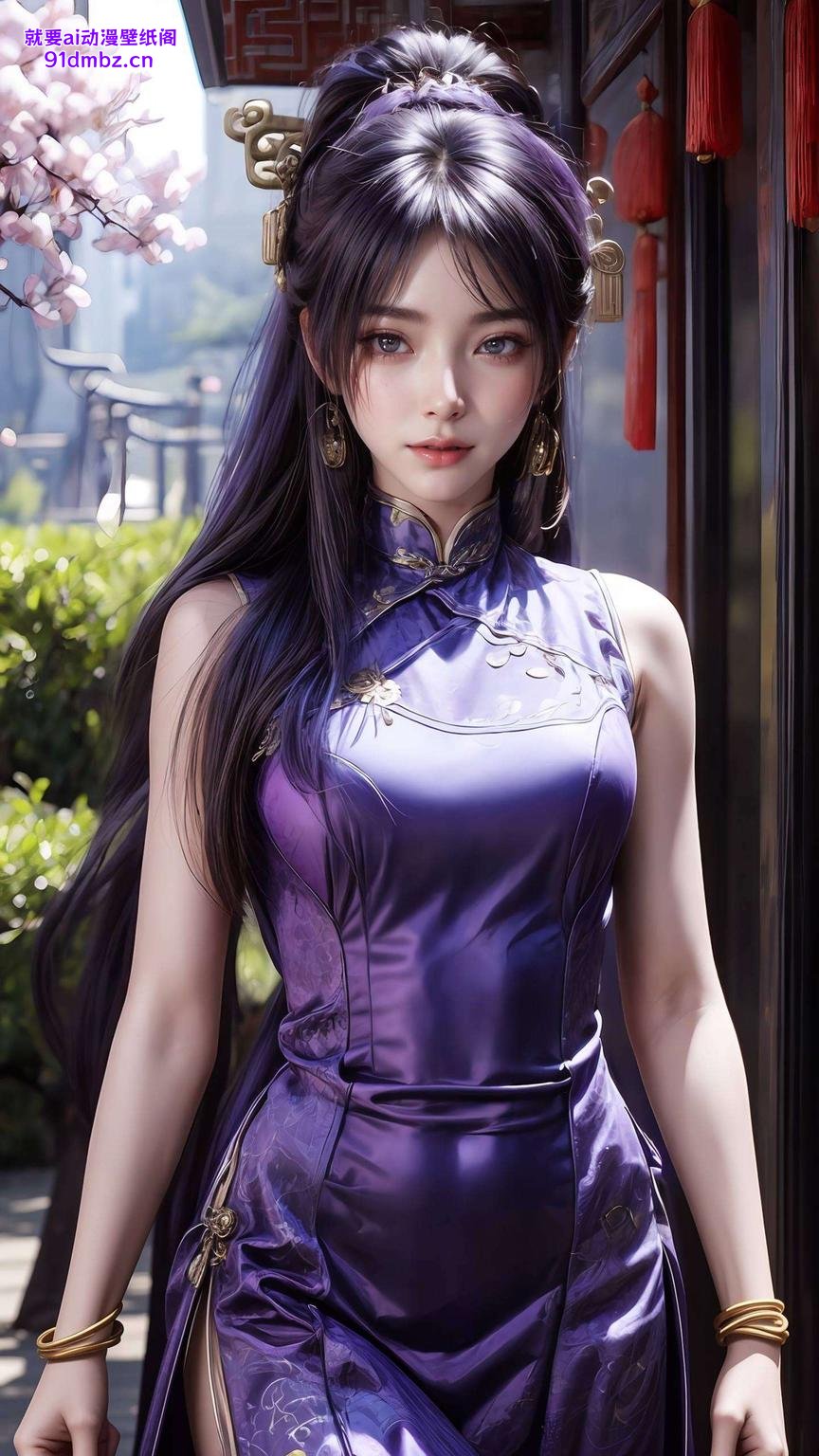 点亮你的电脑桌面！姬紫月挺胸而来