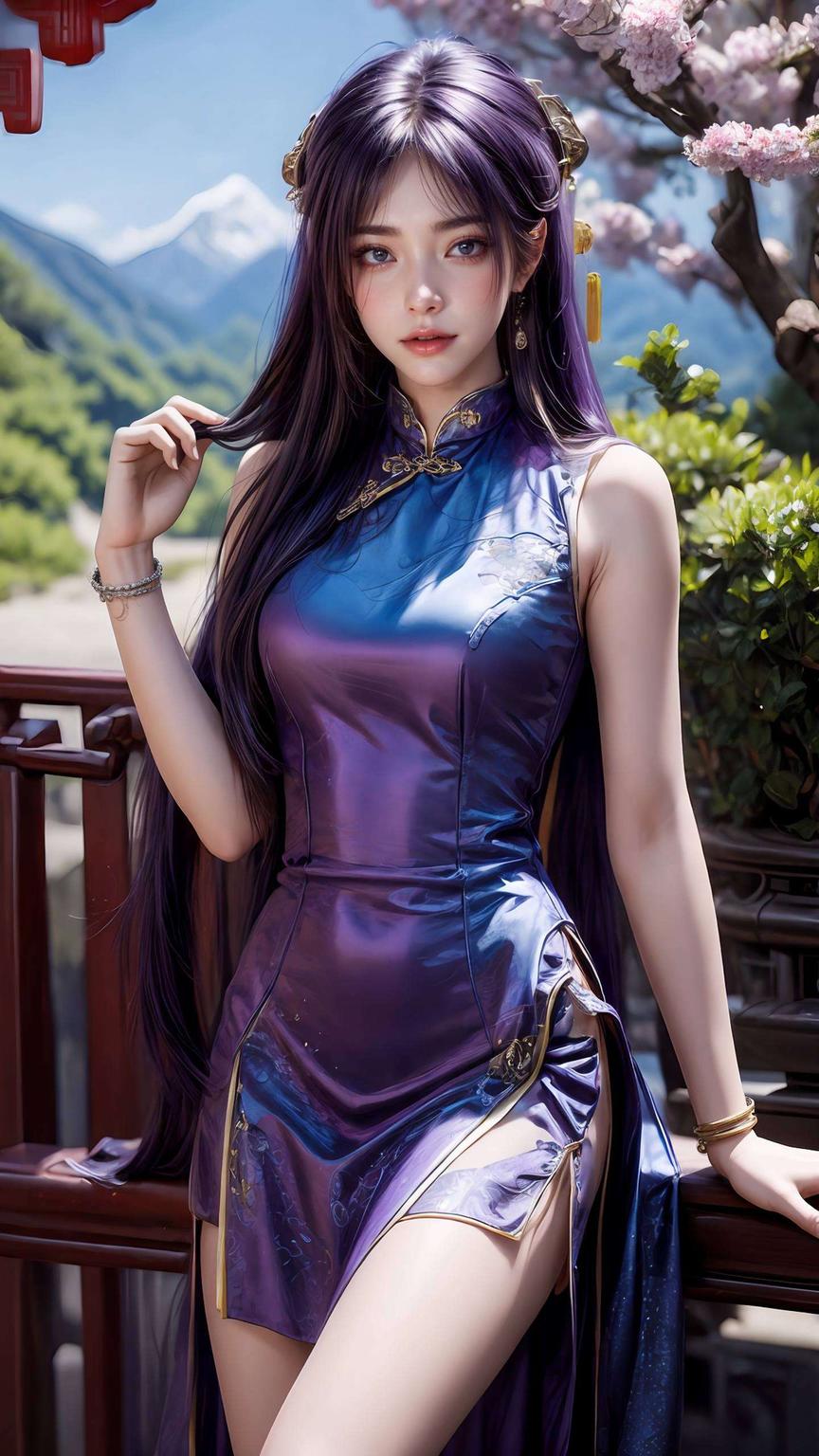 绿意盎然姬紫月顶级动态壁纸