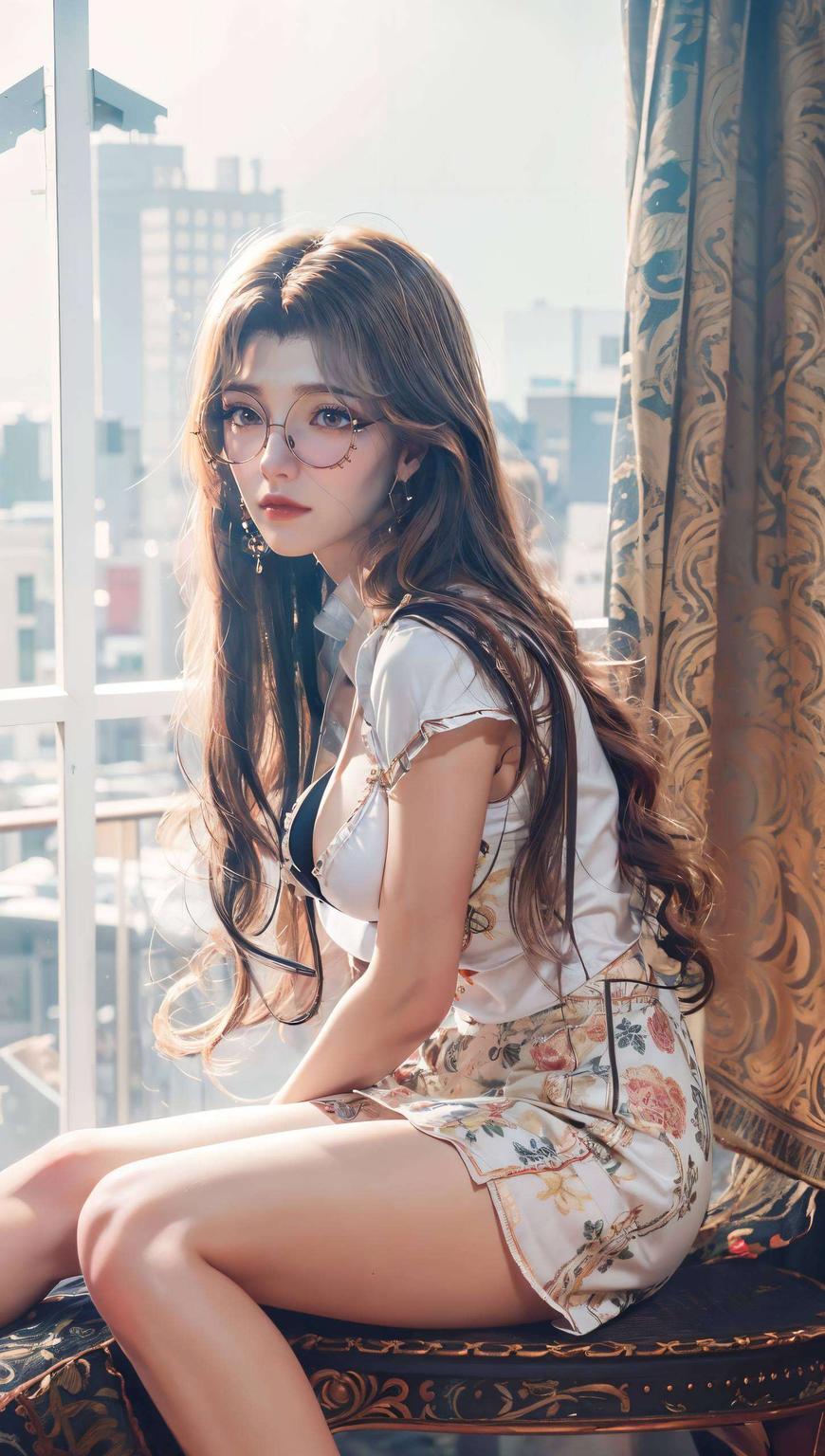 清新的绿色背景配上活力满满的橘子姐是不是瞬间感觉心情都好了呢？高清细腻