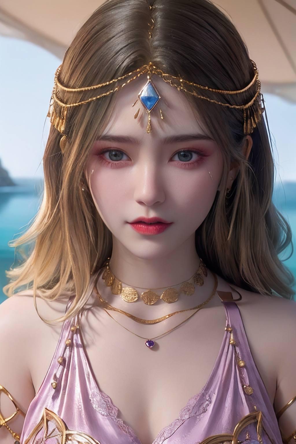 公主的每一个细节都栩栩如生仿佛要从屏幕中走出来