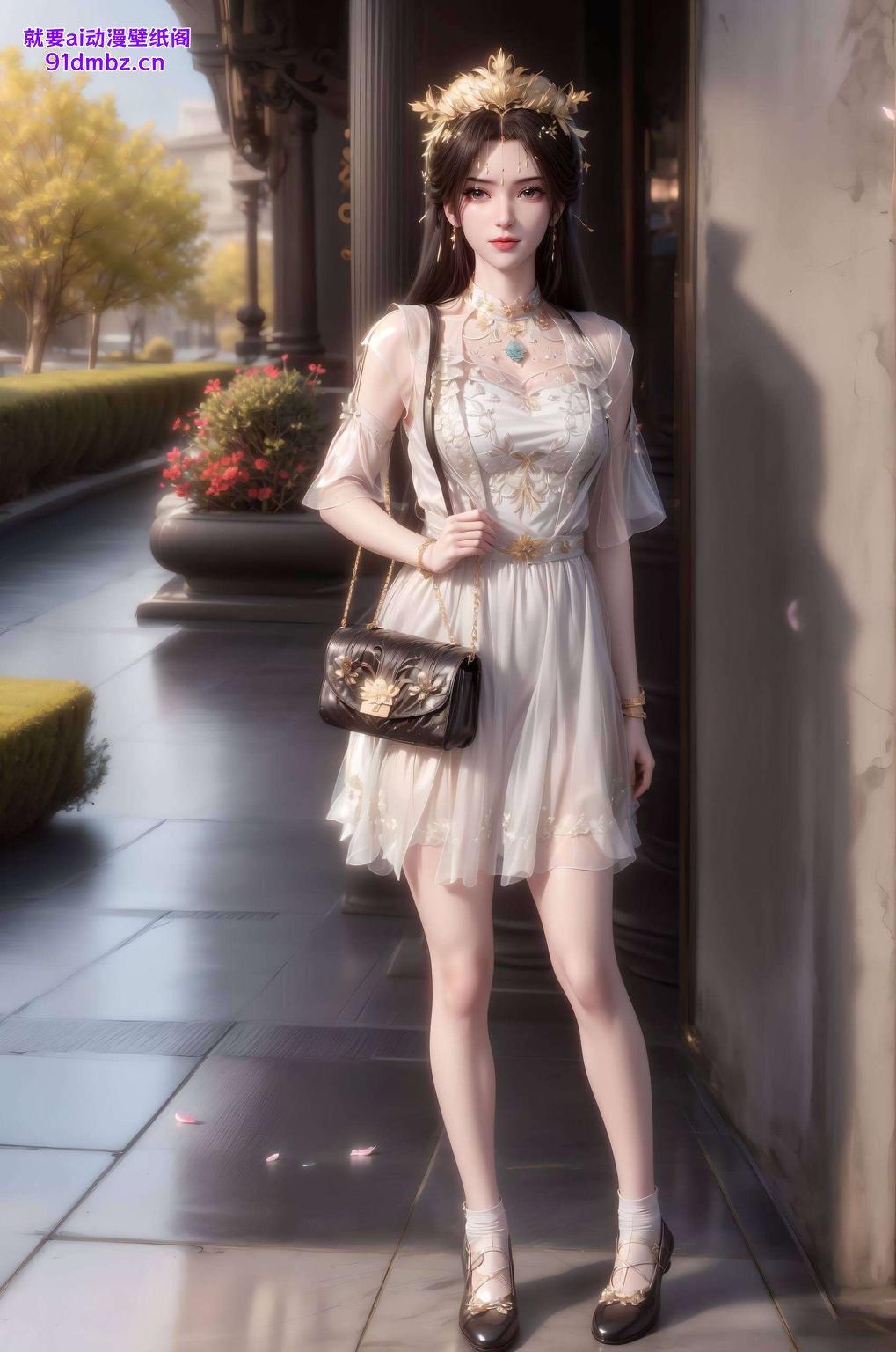 护眼又养眼这款李慕婉官方壁纸美得让人心动！清新的色彩