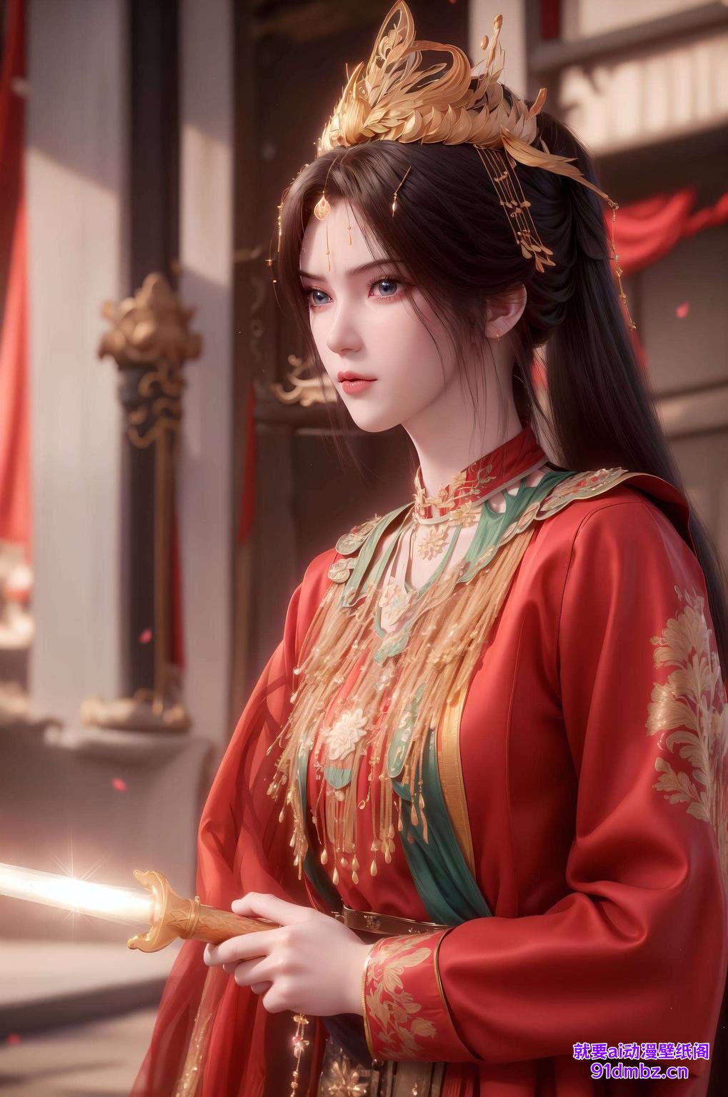 化作动态壁纸“看这款《炫彩壁纸壁纸护眼ipad古风》！李慕婉身姿轻盈