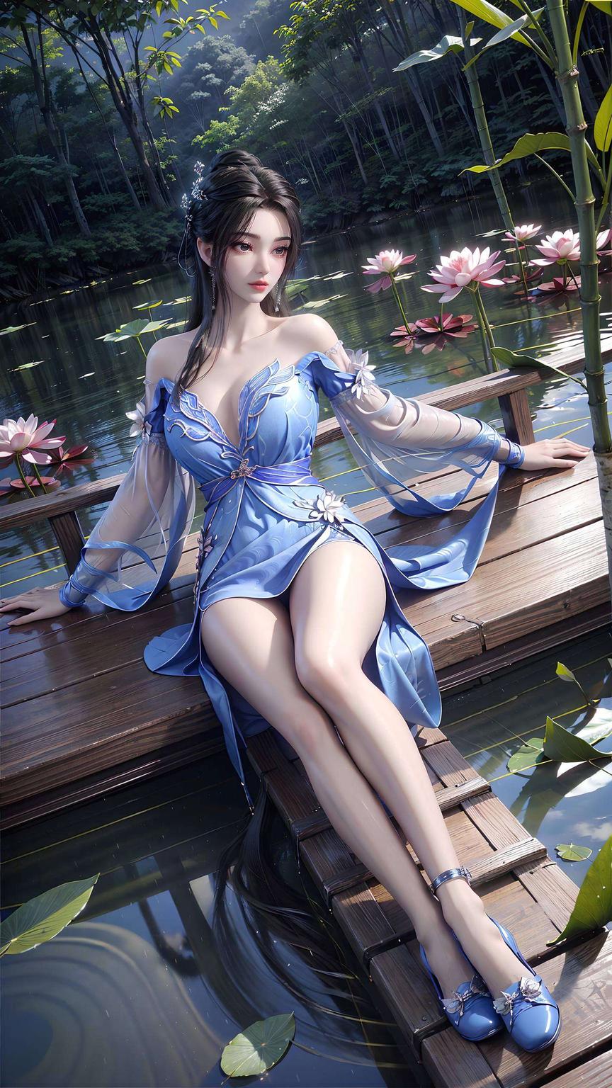 仿佛带你走进了一个梦幻世界今天给大家带来一款超美的1920x1080高清护眼壁纸！这款李慕婉拼图壁纸