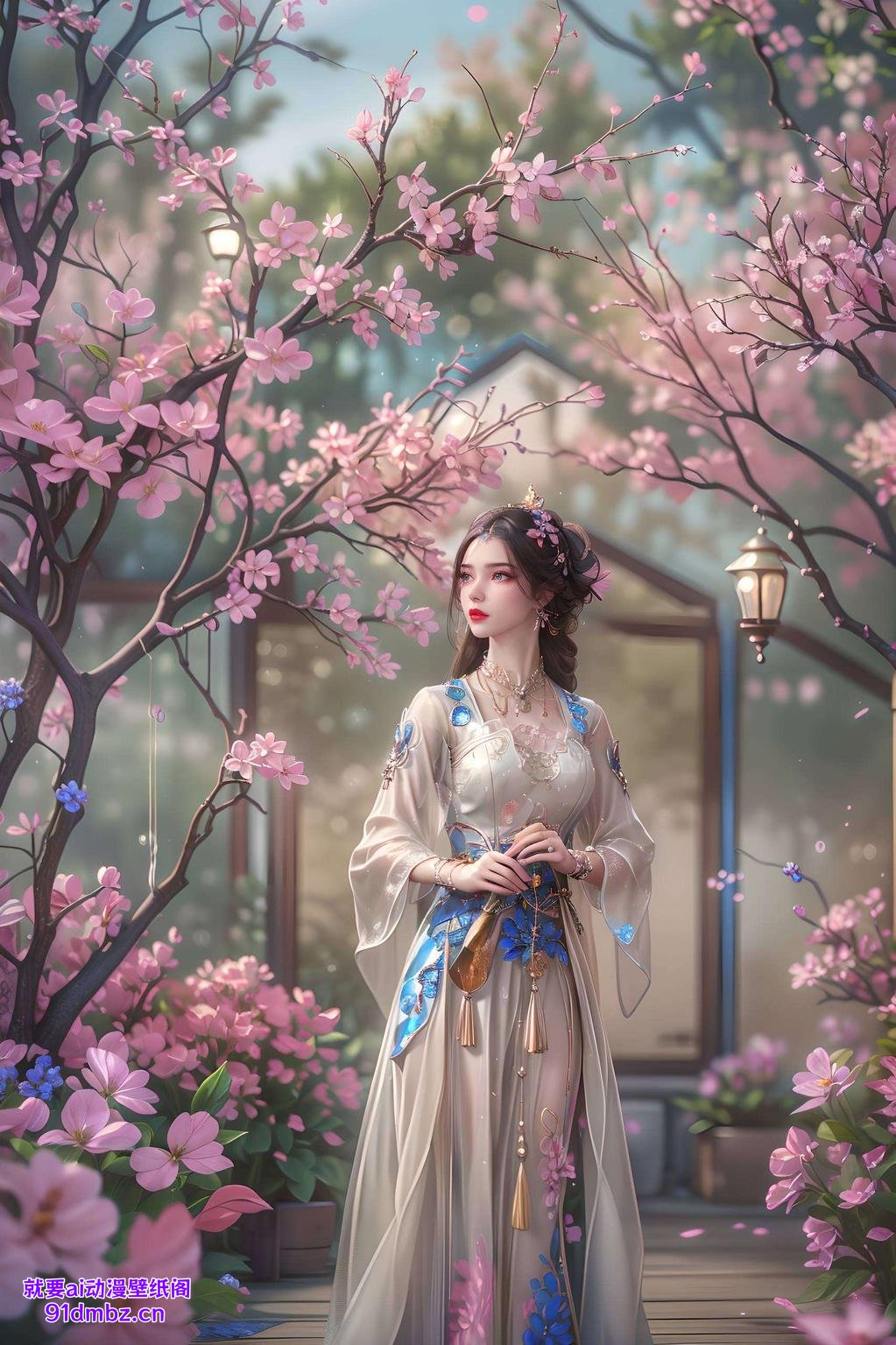 【超还原二次元壁纸】李慕婉过年照片电脑桌面也跟着年味十足！