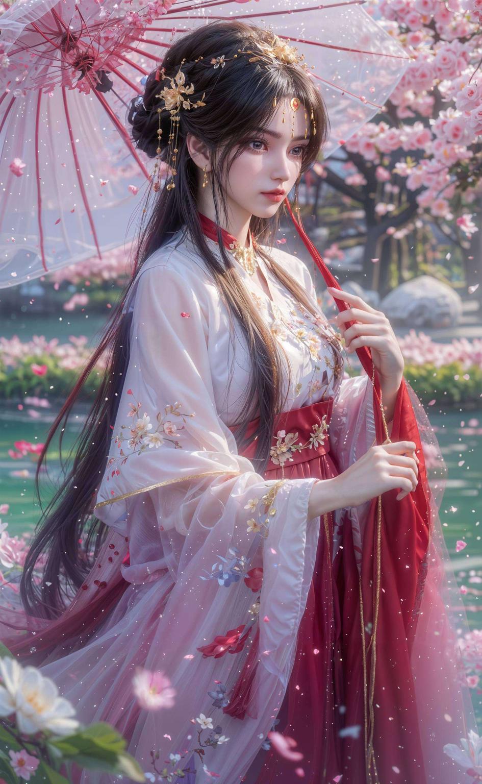 这款AI国漫女神李慕婉的壁纸手机控们