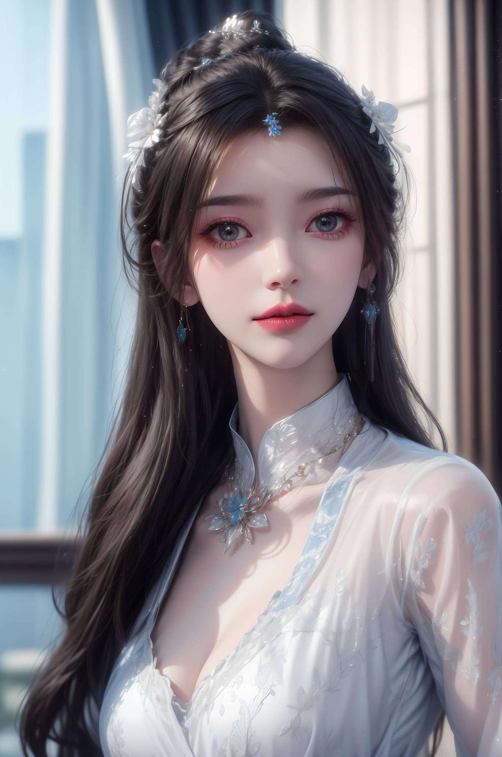 以李慕婉黑化形象为主题人物生动