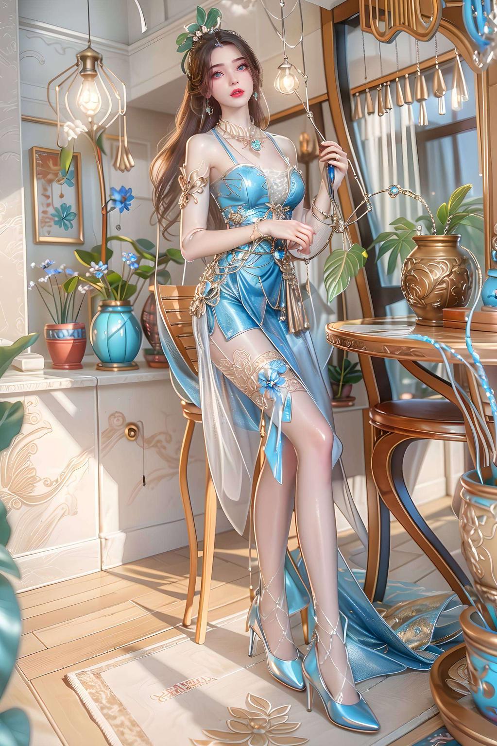 绿意盎然的背景让你沉浸在大自然的怀抱中