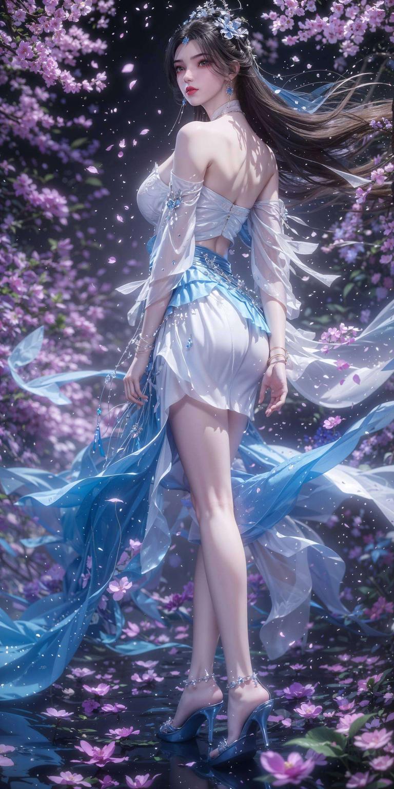 主角是咱们的李慕婉哦！看这动态效果翩翩起舞