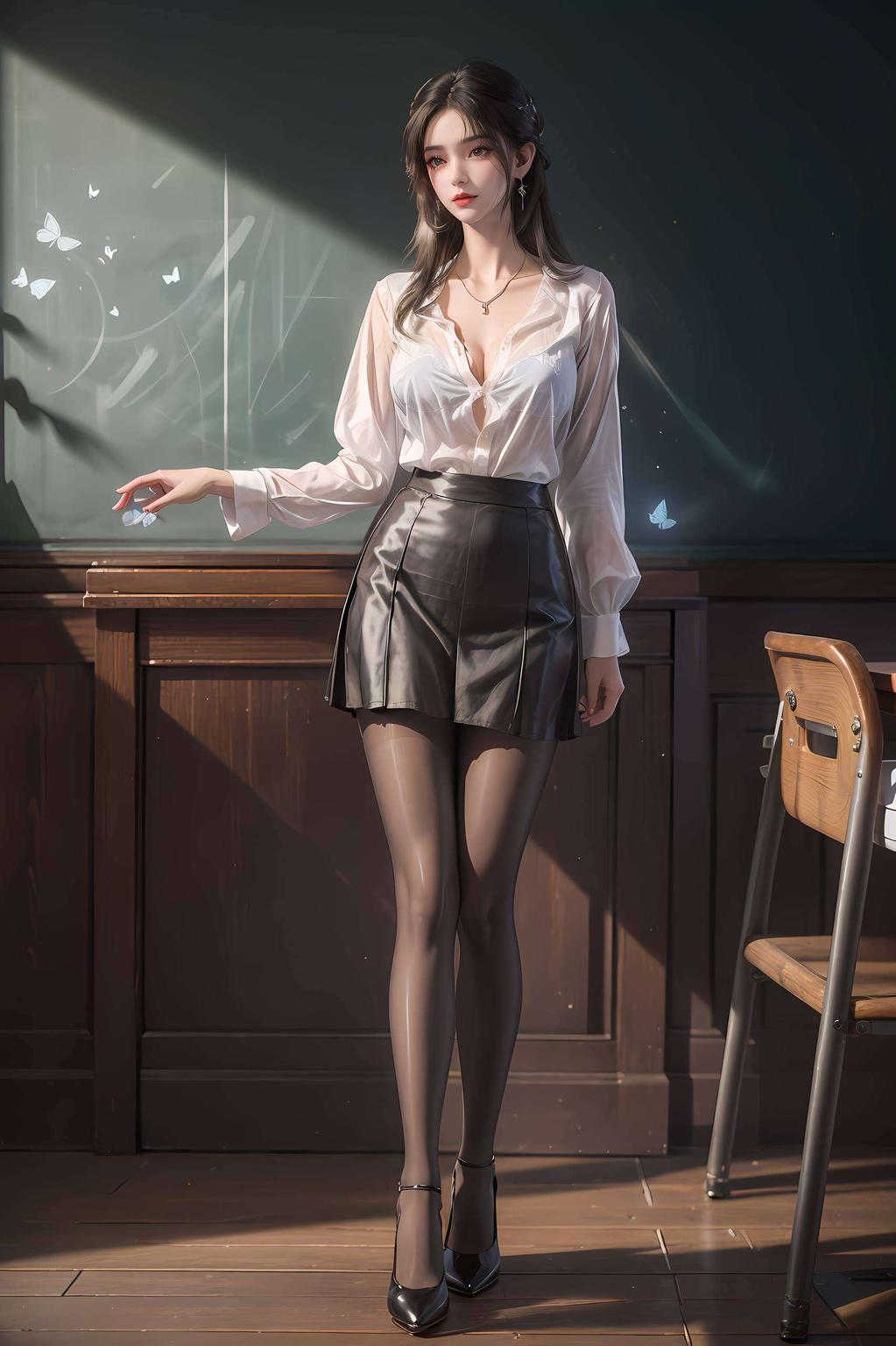 国漫女神李慕婉壁纸清新脱俗