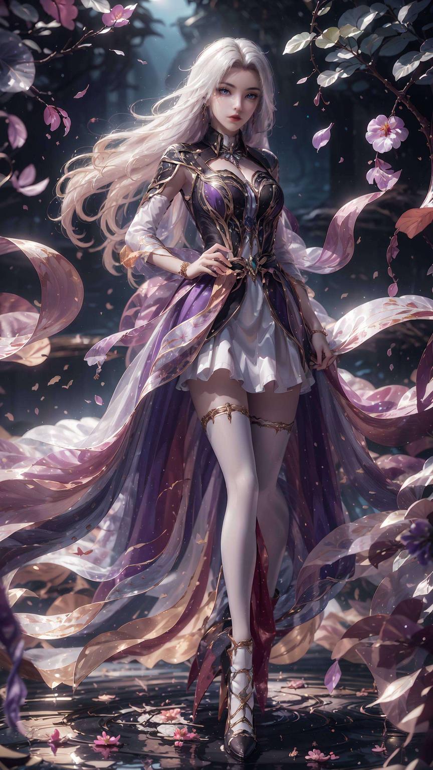 #斗罗大陆壁纸#这款凌落宸望月壁纸美爆了！月色下的凌落宸