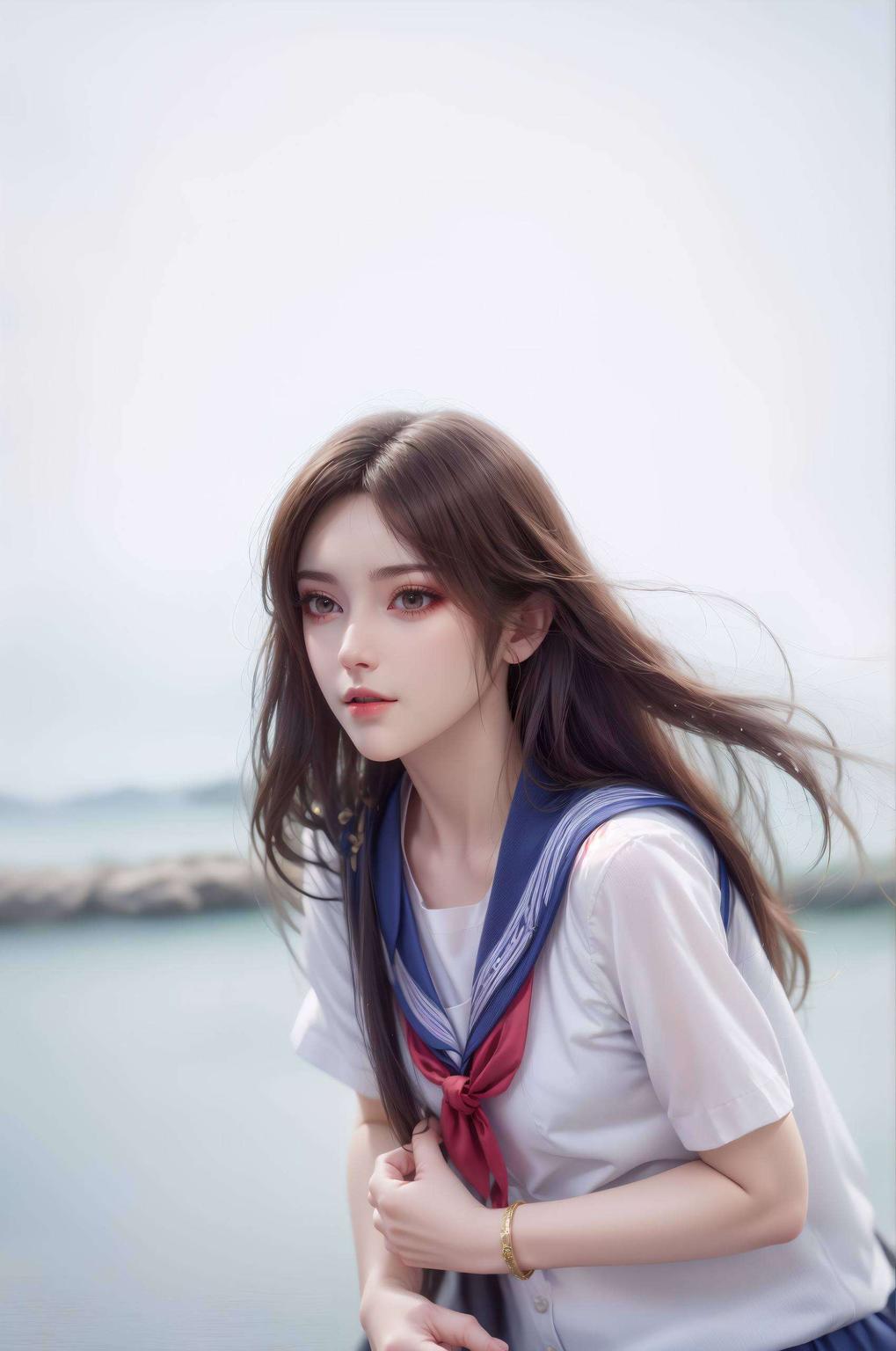 这款壁纸如梦似幻实况壁纸柳菲AI国漫女神