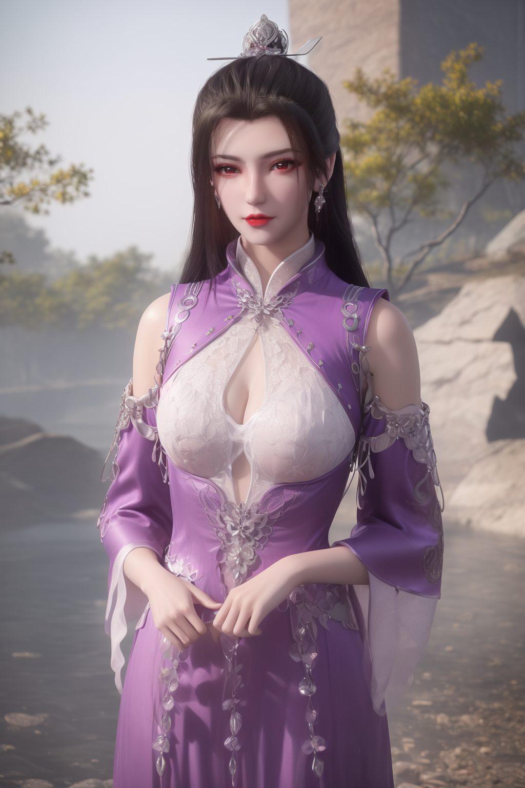 宛如穿越时空的画卷电脑桌面瞬间变身仙境